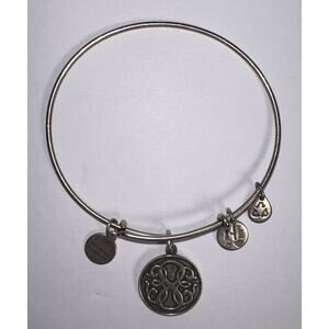 Infinity Loop Silver Charm Bracelet - Rafaelian Silver ALEX AND ANI 2014